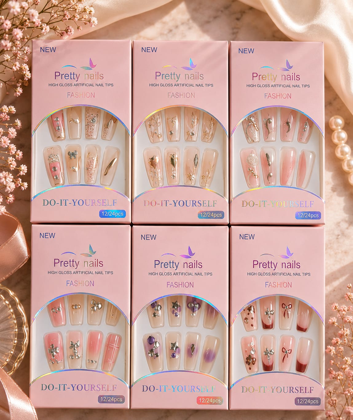 Gel Shine Nail Tips β Stylish Press-On Nails π
β¨