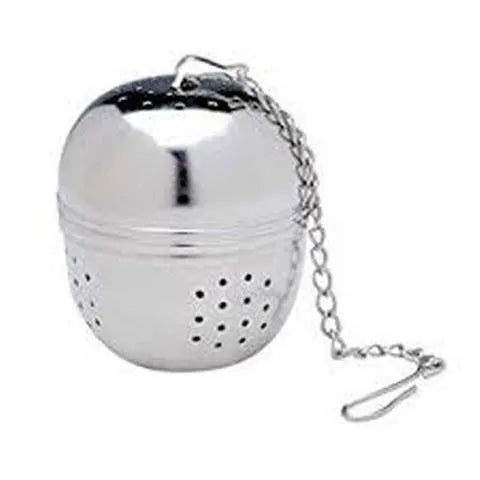 Stainless Steel Tea Infuser Ball with Chain | Spice Masala Strainer | Kitchen Tea Filter Ball.