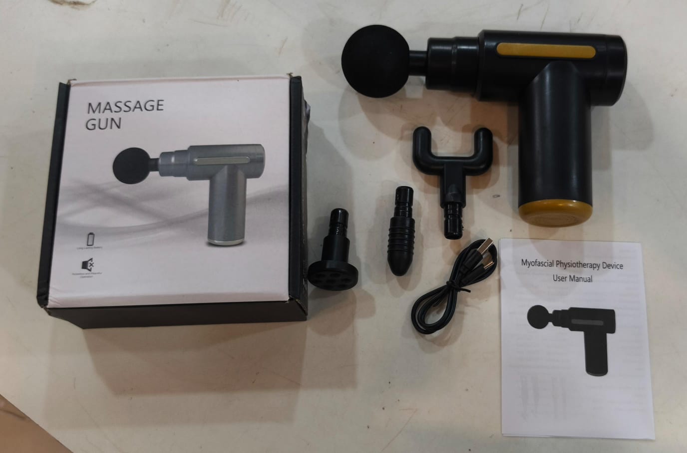 Smart Massage Gun - Muscle Relief & Deep Tissue Massager..
