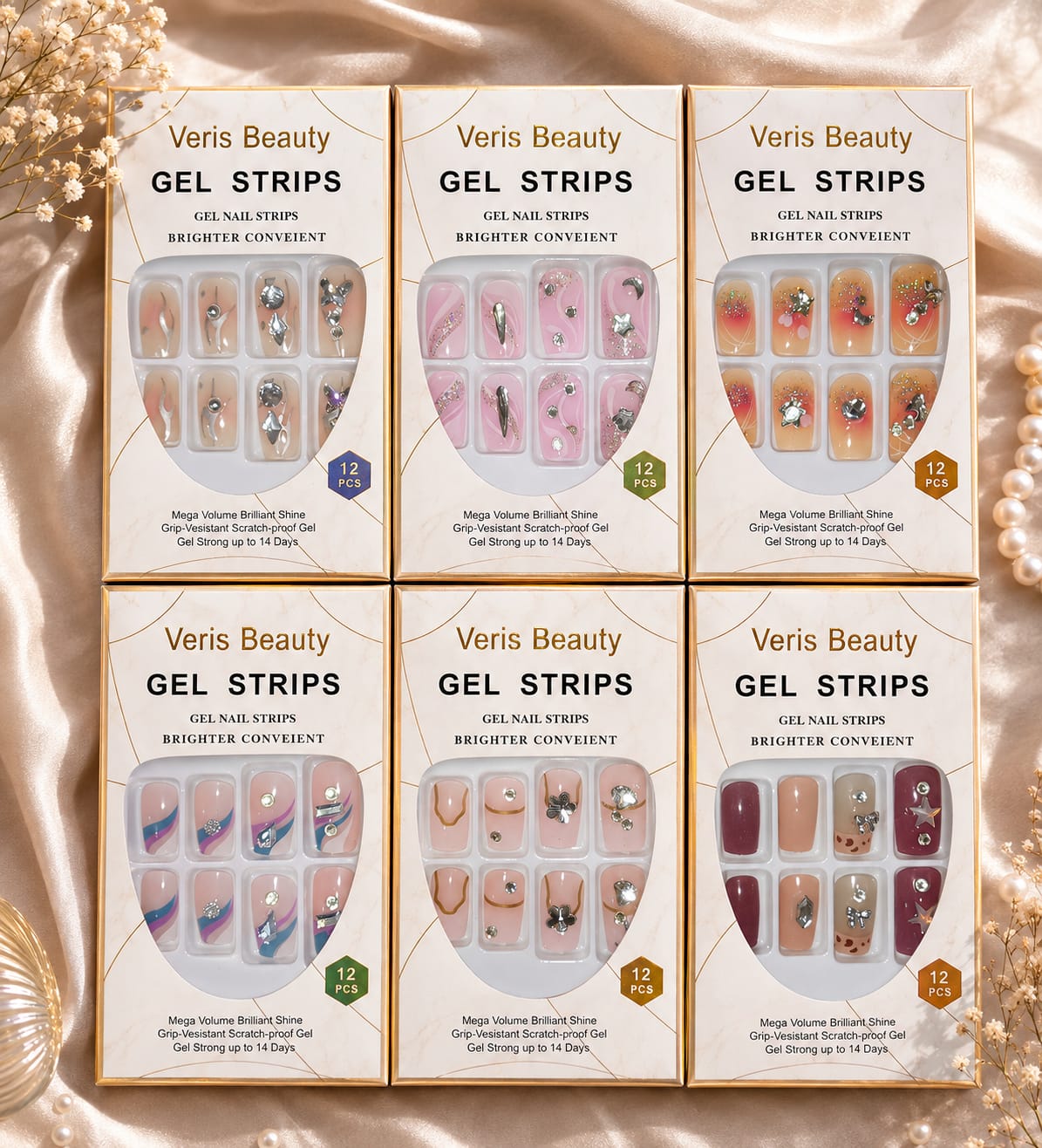 Gel Shine Nail Tips – Stylish Press-On Nails 💅✨