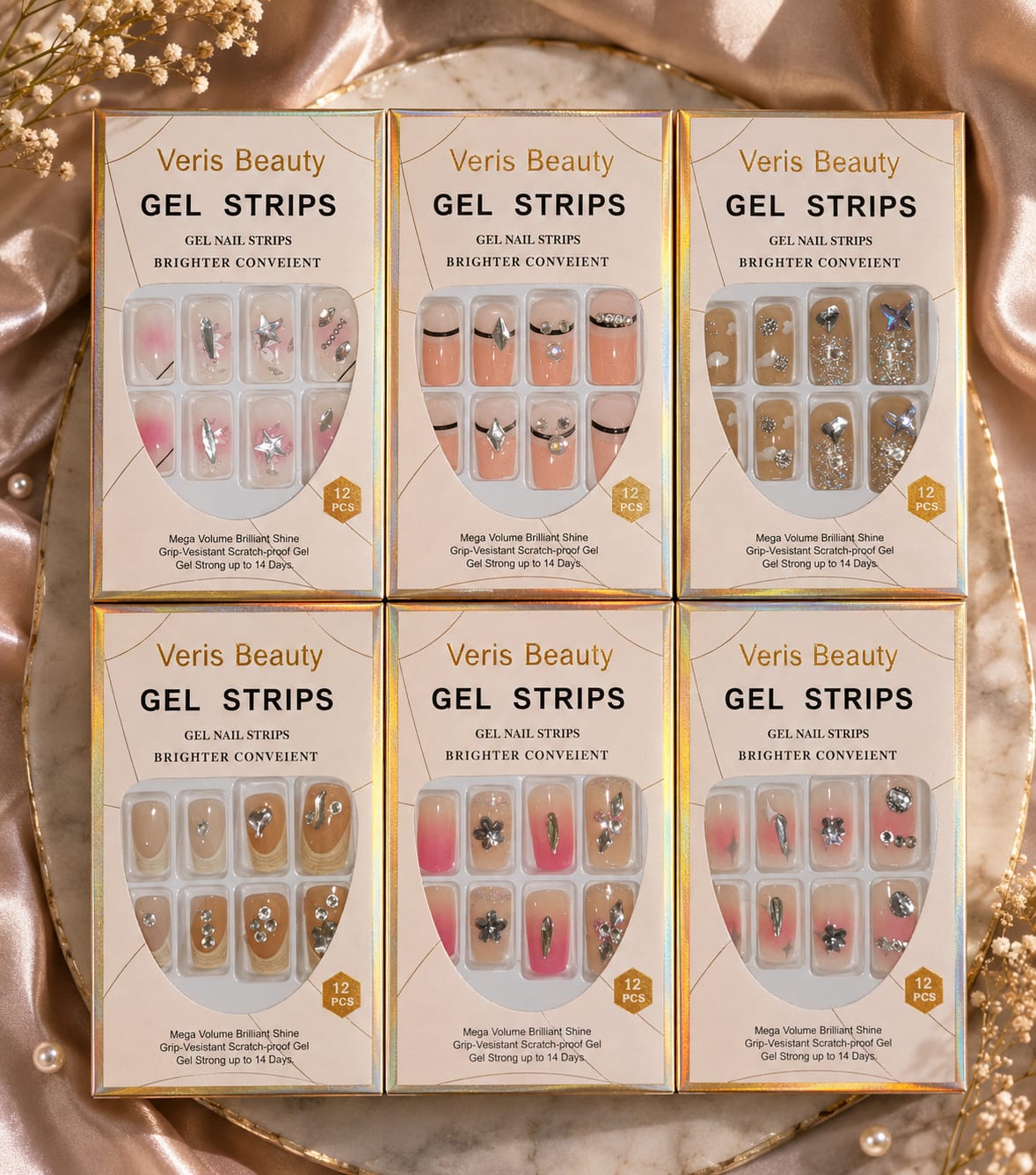 Gel Shine Nail Tips – Stylish Press-On Nails 💅✨