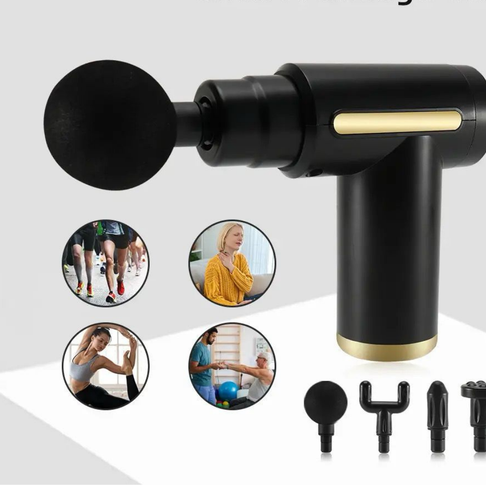 Smart Massage Gun - Muscle Relief & Deep Tissue Massager..